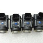 Oriģināls PDC stāvvietas sensors Opel GM Saab, krāsots 303 Titan Grey 155 163