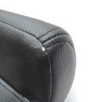 Oriģinālais SAAB 9-3 II YS3F priekšējais kreisais/taisnais galvas balsts Leatherette Black