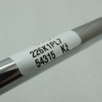 Oriģinālais SAAB 9-3 II YS3F aizmugurējais kreisais galvas balsts Leatherette Black 12790490