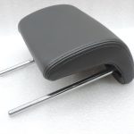 Oriģinālais SAAB 9-3 II YS3F aizmugurējais kreisais galvas balsts Leatherette Black 12790490