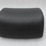 Oriģinālais SAAB 9-3 II YS3F aizmugurējais kreisais galvas balsts Leatherette Black 12790490