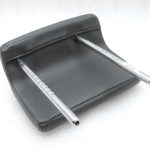 Oriģinālais SAAB 9-3 II YS3F aizmugurējais kreisais galvas balsts Leatherette Black 12790490