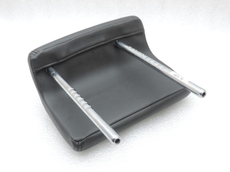Oriģinālais SAAB 9-3 II YS3F aizmugurējais kreisais galvas balsts Leatherette Black 12790490