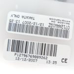 Oriģinālais SAAB 9-3 II YS3F Aizmugurējā centrālā drošības josta 12796769, 12790524