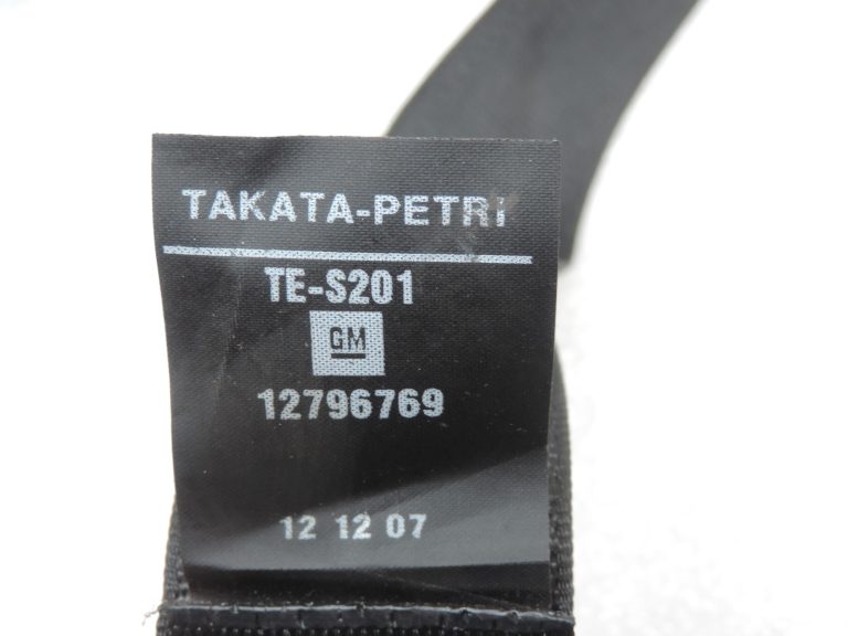 Oriģinālais SAAB 9-3 II YS3F Aizmugurējā centrālā drošības josta 12796769, 12790524