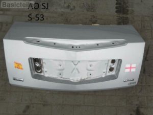 Cadillac BLS Bagāžas nodalījuma vāks sudraba krāsā Bagāžas nodalījuma vāks sudraba krāsā