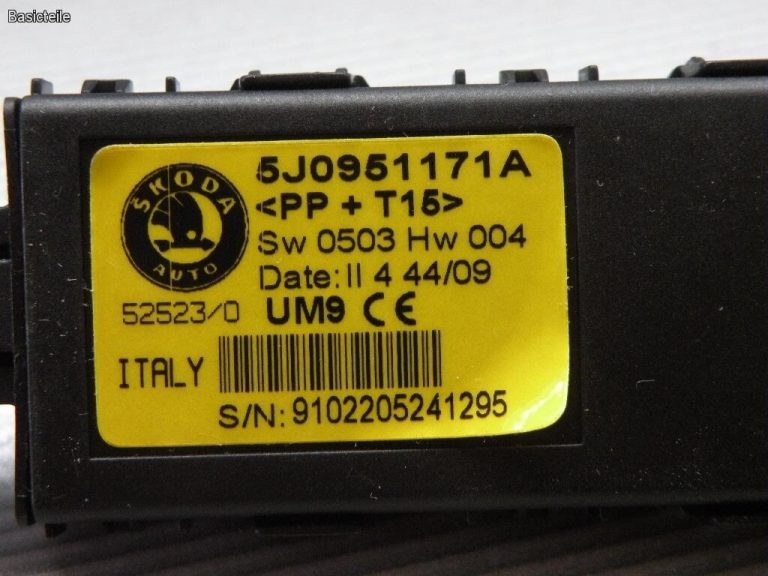 Skoda Fabia 5J 2007-2014 Ultraskaņas sensora signalizācija 5J0951171A