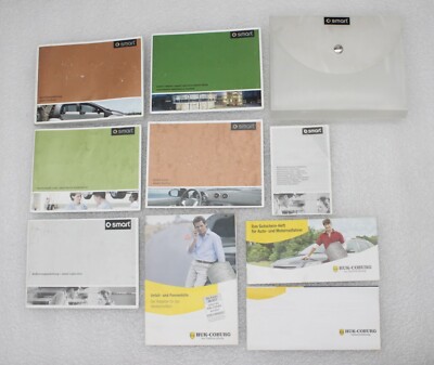 Smart Forfour W454 operating instructions manual set with folder A4545849981