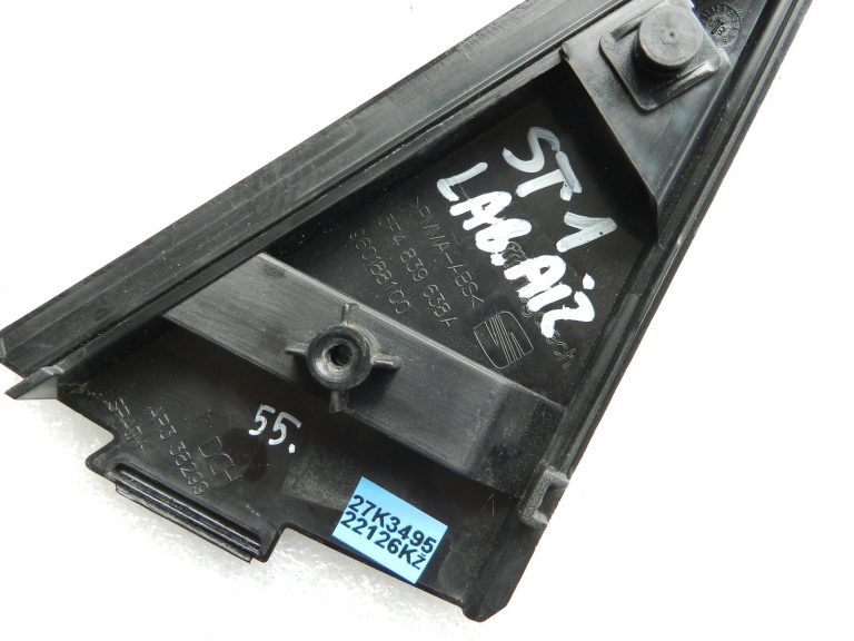 Seat Leon Mk3 5F oriģināls aizmugurējo durvju ārējais vāks melns 5F4839638A