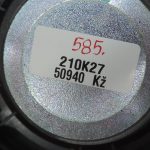 Oriģinālais Cupra Leon KL8 durvju skaļrunis priekšējais kreisais labais 5FA035415