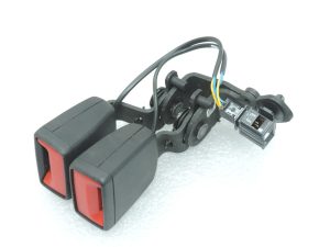 Oriģinālā Cupra Leon KL1 KL8 aizmugurējās kreisās drošības jostas sprādze 5FA857739 MNB, 5FA857739MNB