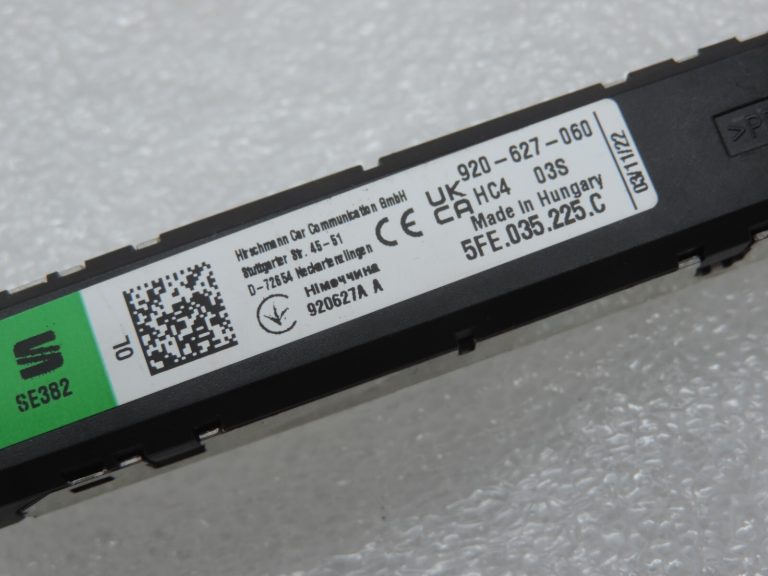 Oriģināls Cupra Leon KL1 KL8 aizmugurējais antenas pastiprinātājs kreisais 5FE035225C