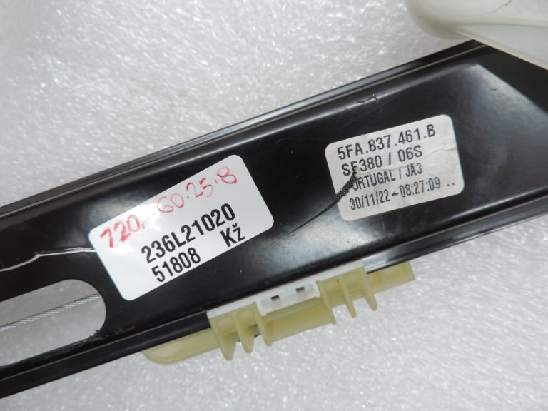Oriģinālais Cupra Leon KL1 KL8 Logu regulators priekšējais labais 5FA837461B, 5FA837461E