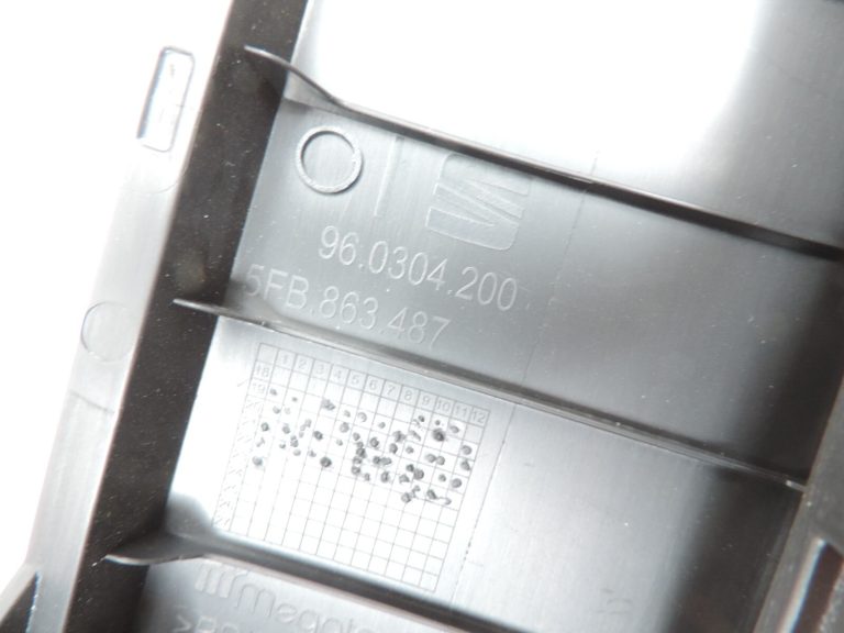 Oriģināls Cupra Leon KL8 Centrtkonsoles kreisais vāks 5FB863487, 5FB 863 487