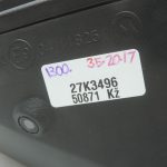 Oriģinālais Cupra Leon KL8 Sportstourer ārējais spogulis kreisais, pelēks 5FB857507N