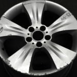 BMW X5 E70 19 collu viens alumīnija ritenis ar krāsas bojājumiem R19 Styling 213