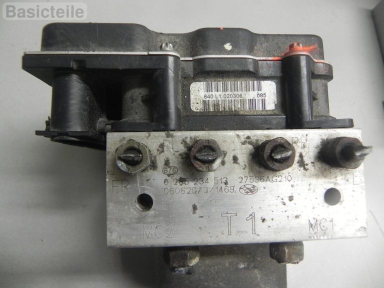 Subaru Legacy 4 IV ABS sūkņa vadības bloks hidrauliskais bloks 0265234513 bloks