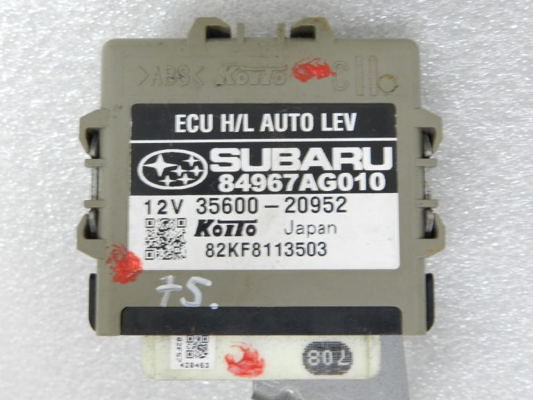Subaru Legacy IV priekšējo lukturu automātiskās regulēšanas vadības bloks 84967AG010