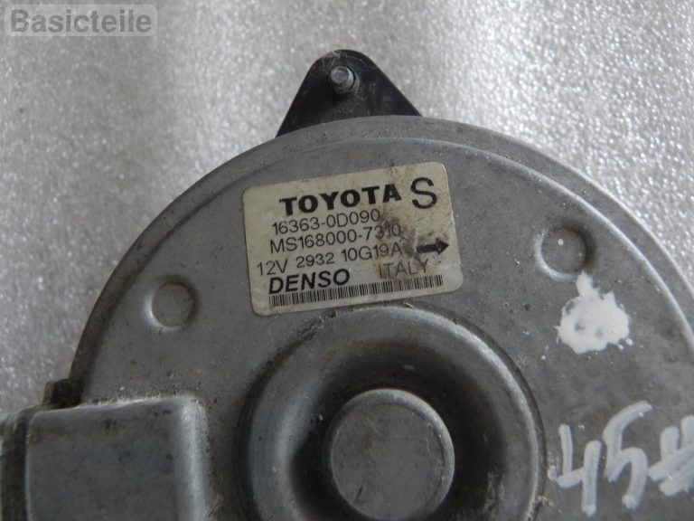 Toyota Yaris P9 P13 P21 Corolla E12 Ventilatora motora motors Radiatora ventilators 16363-0D090