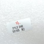 Oriģinālā Toyota RAV4 III (XA30) aizmugurējās kreisās puses durvju slēdzenes trose 6973042030, 6973