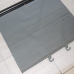 Oriģinālā Toyota RAV4 II XA20 Aizmugurējā paketes plaukta rullo žalūzijas pelēkas 6491042010B1 6491042011B2