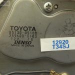 Toyota Avensis T25 aizmugurējā tīrītāja motora tīrītāja motors 85130-05100