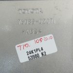 Oriģinālais Toyota Auris E15 aizmugurējais spoileris sudraba krāsā (1C0) 7687102911, 76871-02911