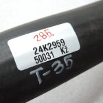 Oriģinālā Toyota Auris E15 1.3 VVTi dzesēšanas šķidruma šļūtene 165730Y010 16573-0Y010