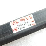 Oriģināls Toyota Avensis T25 aizmugurējo labās puses durvju hromēta līstes 7573020291