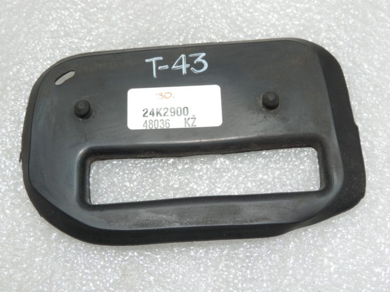 Oriģināls Toyota RAV4 II (XA20) kreisās jumta sliedes aizmugurējā vāciņa blīvējums 6348942010