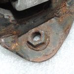 Oriģināls Toyota Avensis T25 2.2d motora stiprinājums priekšējais 123610R010, 12361-0R010