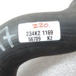 Oriģināla Toyota Avensis T25 2.0d/2.2d radiatora šļūtene Radiatora izplūdes caurule 165720R010