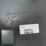 Oriģināls Toyota Avensis T25 Estate aizmugurējais spoileris 1G3 Magnetic Grey 7687105902