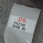 Oriģināls Toyota Corolla Verso AR10 sānu svārku blīvslēgu pāris kreisais+labais