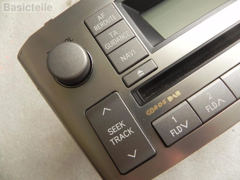 Toyota Avensis T25 CD Radio MP3 DAB WMA atskaņotājs CD atskaņotājs 86120-05130