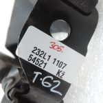 Oriģinālā Toyota Auris E150 aizmugurējā centrālā drošības jostas sprādze 7348002190C0, 73480-02190-C0