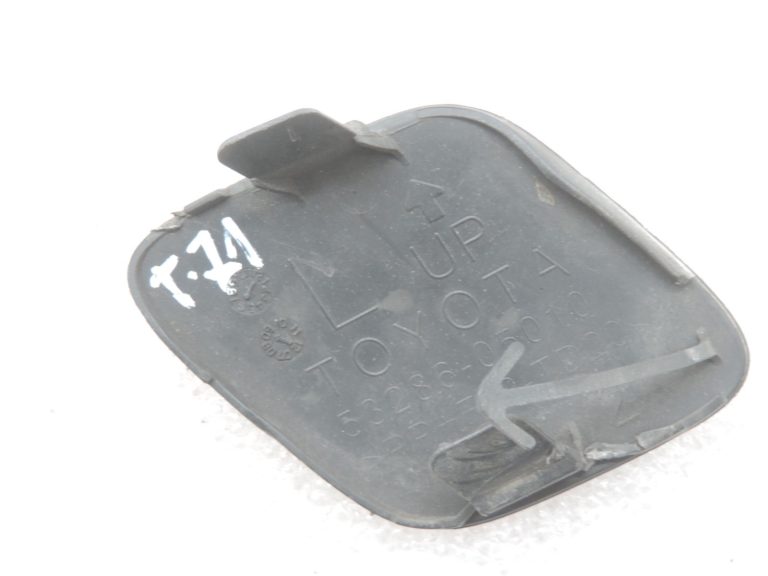 2009-2011 Toyota Avensis T27 bampera pārsegs priekšējais kreisais sudraba 1F7