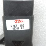 Oriģinālā Toyota Avensis T27 aizmugurējā labās drošības jostas sprādze 733800502020C0