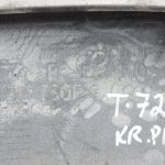 Toyota Corolla Verso AR10 priekšējā bampera pārsegs apakšējais kreisais 1C0 sudraba krāsā