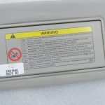 Oriģinālā Toyota Avensis T25 Saules aizsegs labajā pusē 7431005161B1 74310-05161-B1 74310-05161-B1