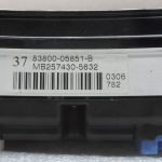 Oriģināls Toyota Avensis T25 dīzeļdegvielas spidometra mērinstrumentu klasteris 83800-05851 8380005851