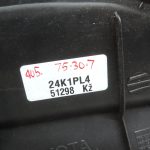 Oriģināls Toyota Avensis T25 vējstikla pārsegs kreisais deflektors