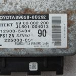 Oriģināls Toyota Yaris P13 stūres kolonnas vadības bloks ar elektrisko stūres pastiprinātāju