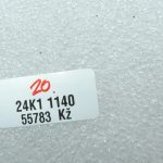 Oriģināls Toyota Yaris P13 priekšējo kreiso durvju slēdzenes trose 697100D170