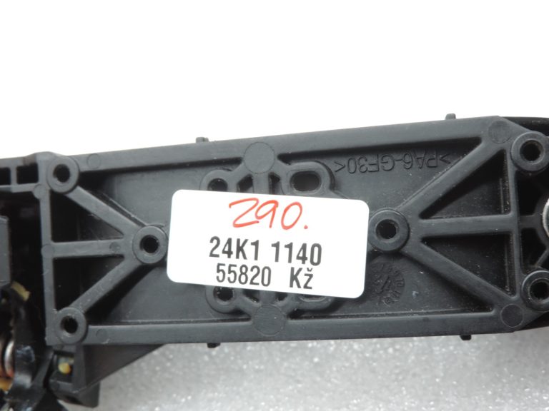 Oriģinālā Toyota Yaris P13 2014 – 2020 aizmugurējā labās puses durvju rokturis, miglaini zils (8X2)