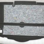 2011-2020 Toyota Yaris P13 rezerves riteņa nodalījuma vāks 647710D150