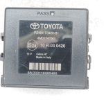 Toyota Avensis T27 PDC parkošanās palīgs Parktronic vadības bloks PZ464T3420B1