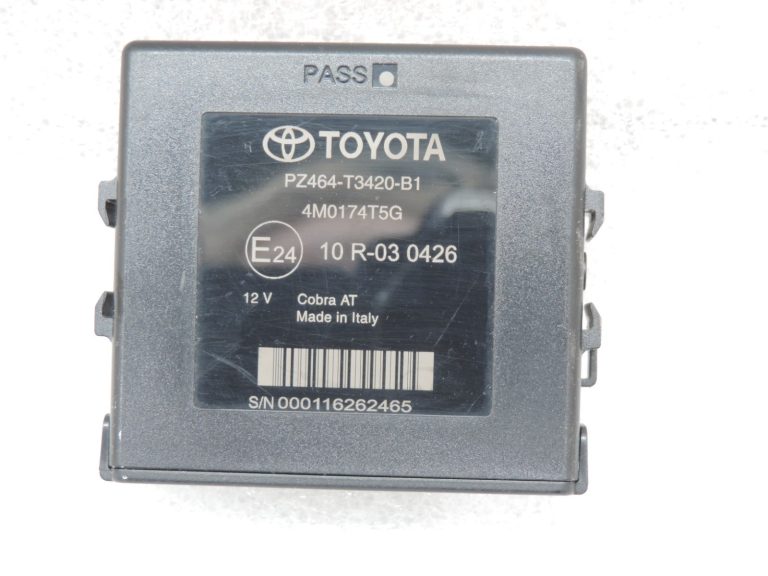 Toyota Avensis T27 PDC parkošanās palīgs Parktronic vadības bloks PZ464T3420B1