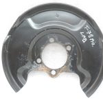 Oriģinālā Toyota Yaris P21 1.5 Hybrid Brake Disc Splash Plate Aizmugurējā labajā pusē