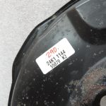 Oriģinālā Toyota Yaris P21 1.5 Hybrid Brake Disc Splash Plate Aizmugurējā labajā pusē